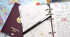 Reisetagebuch ✈️ gestalten. Individuelle Ideen | Reisetypencheck | jetzt loslegen mit Prüfer & Herting in Otterndorf