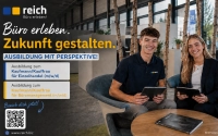Bild mit Infos zur Ausbildung bei Reich