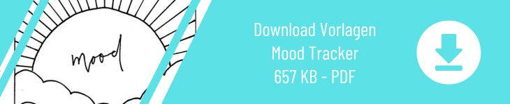 Grafik zum Download „Vorlagen Mood Tracker“