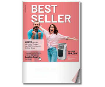 Abbildung des Bestseller Katalogs.