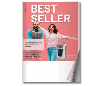 Abbildung des Bestseller Katalogs.