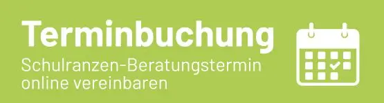 Ocker Button mit Kalender-Icon und Text zur Terminbuchung für eine Schulranzenberatung