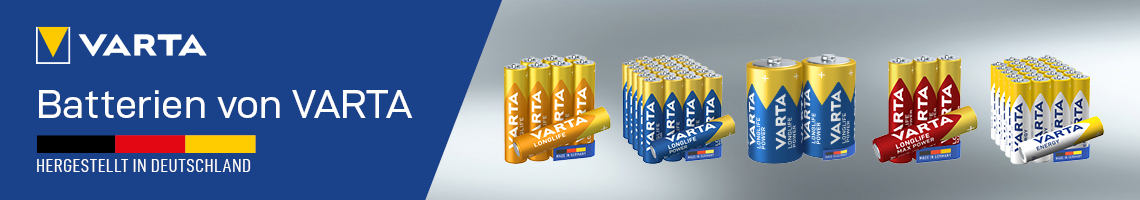 Batterien von Varta