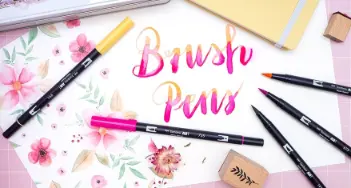 Von Handlettering bis Manga zeichnen: Das sind die Top 5 Techniken mit Brush Pens. Mehr dazu bei Sutter in Freiburg und im Onlineshop.