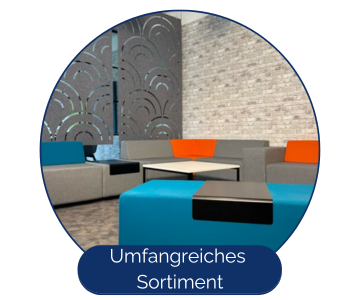 Das Wort "Neuheiten" mit einem Karton Icon.