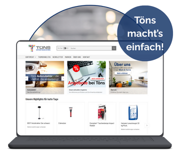 Newsletter am Laptop abonnieren