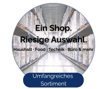 Das Wort "Neuheiten" mit einem Karton Icon.