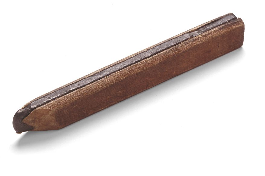 Älterster Bleistift aus dem 17. Jahrhundert.