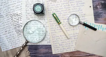 Deutung der Handschrift. Wir verraten Ihnen alles über graphologische Mythen. Mehr dazu bei Trugge in Geseke und im Onlineshop.