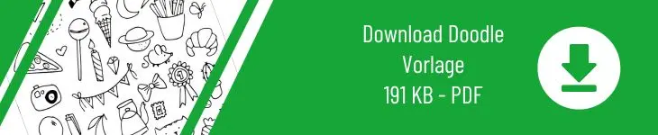Grafik zum Download: Doodle-Vorlage