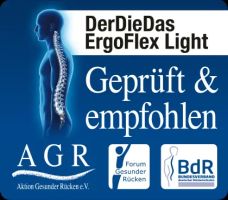 AGR Gütesigel zum Schulranzen DerDieDas ErgoFlex Light