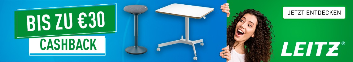 Leitz ergo Cachback bis zu 30€