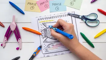 Von Pfötchengriff bis Dreipunktgriff: was gibt es für die richtige Stifthaltung bei Kindern zu beachten? Mehr dazu bei Wall am Markt in Kirchheim unter Teck und im Onlineshop.