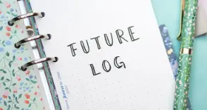 Bullet Journal Jahresübersicht ✔️Mit dem future log im Bullet Journal langfristige Termine ☝️ im Blick behalten | von Wall am Markt aus Kirchheim unter Teck
