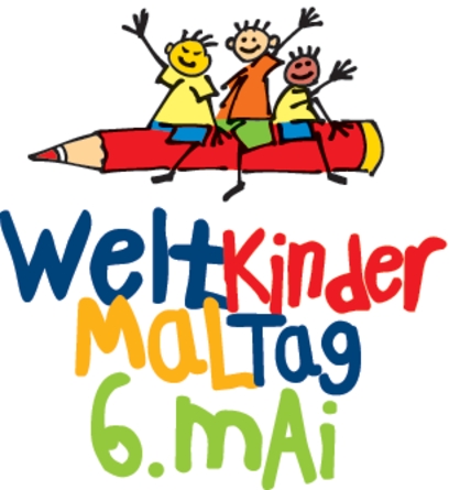 Logo des Weltkindermaltags am 6. Mai.