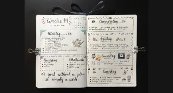 Bullet Journals sind individuell gestaltete Planer mit unendlichen Möglichkeiten. Wir zeigen, wie es geht! Bei WEISS in Braunschweig und im Onlineshop.