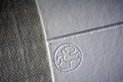 Wasserzeichen auf Buettenpapier