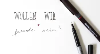 Passt Schreibschrift zu breiten Druckbuchstaben? Wir erklären, welche Schriftschnitte sich gut verstehen. Mehr bei Weyers-Kaatzer in Aachen und im Onlineshop.