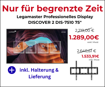 Legamaster Aktion 75 Zoll