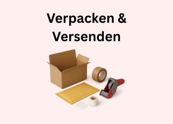 Verpacken und senden