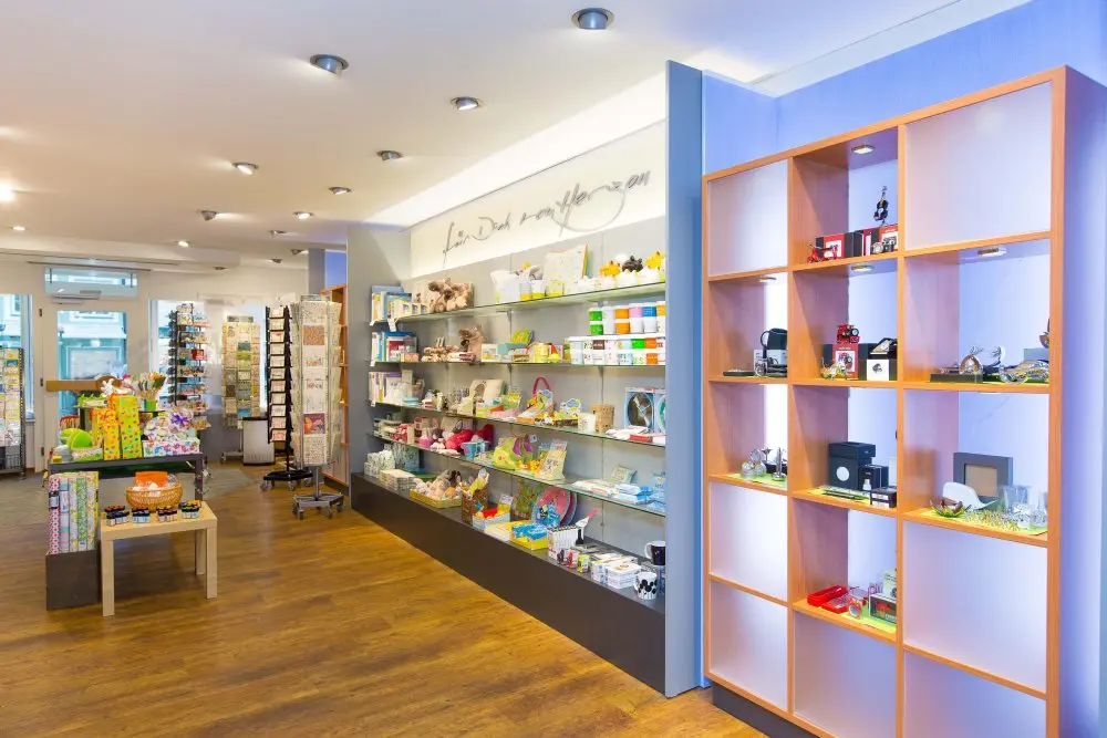 Blick in den Verkaufsraum bei Zauner in Bad Tölz.