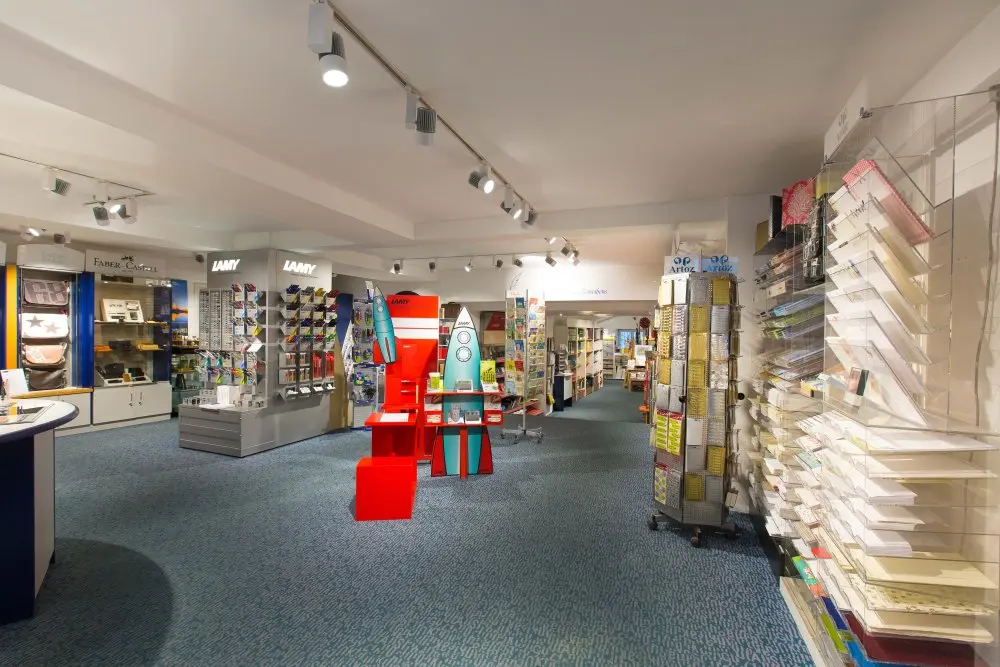 Blick in den Verkaufsraum bei Zauner in Bad Tölz.