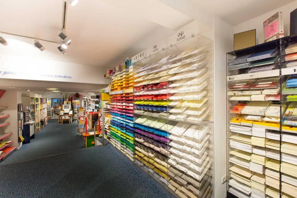 Blick in den Verkaufsraum bei Zauner in Bad Tölz.