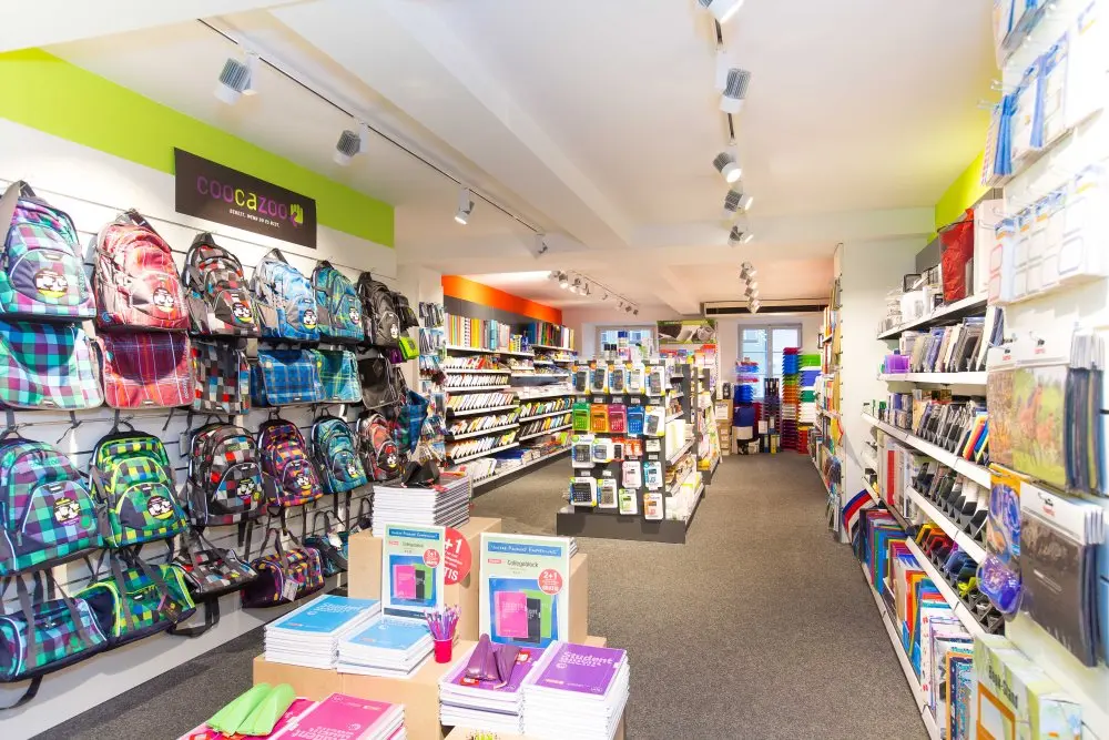 Blick in den Verkaufsraum bei Zauner in Bad Tölz.