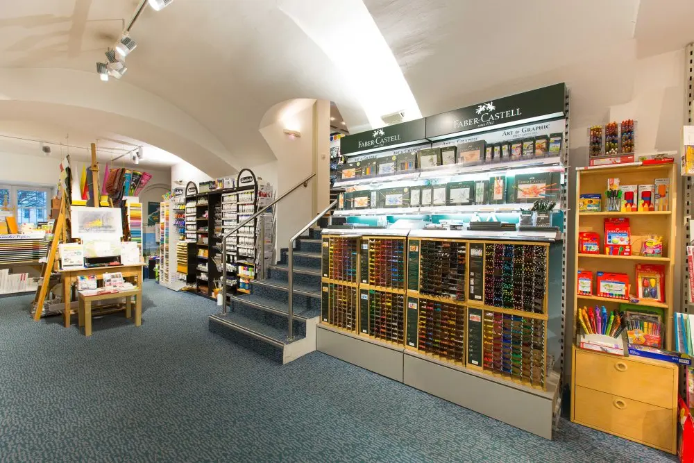 Blick in den Verkaufsraum bei Zauner in Bad Tölz.